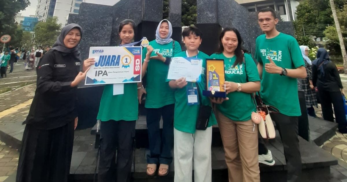 Prestasi Nasional! Siswa SDN Karadenan Bogor Sabet Juara 1 Olimpiade IPA di Ajang G-Olympiad 2026