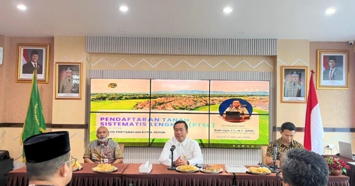 PTSL 2026 Ditetapkan sebagai Program Strategis di Kota Depok