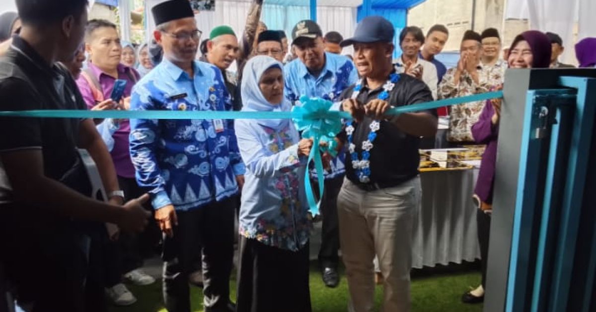 Peresmian 21 Posyandu se-Tapos, Supian Suri Tegaskan Investasi Kesehatan Anak Sejak Dini