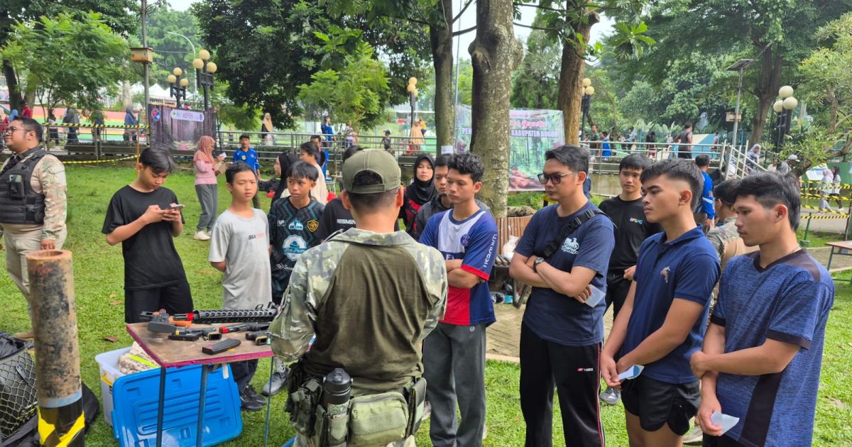 INASSOC Bogor Perkenalkan Airsoft Aman dan Sportif di CFD