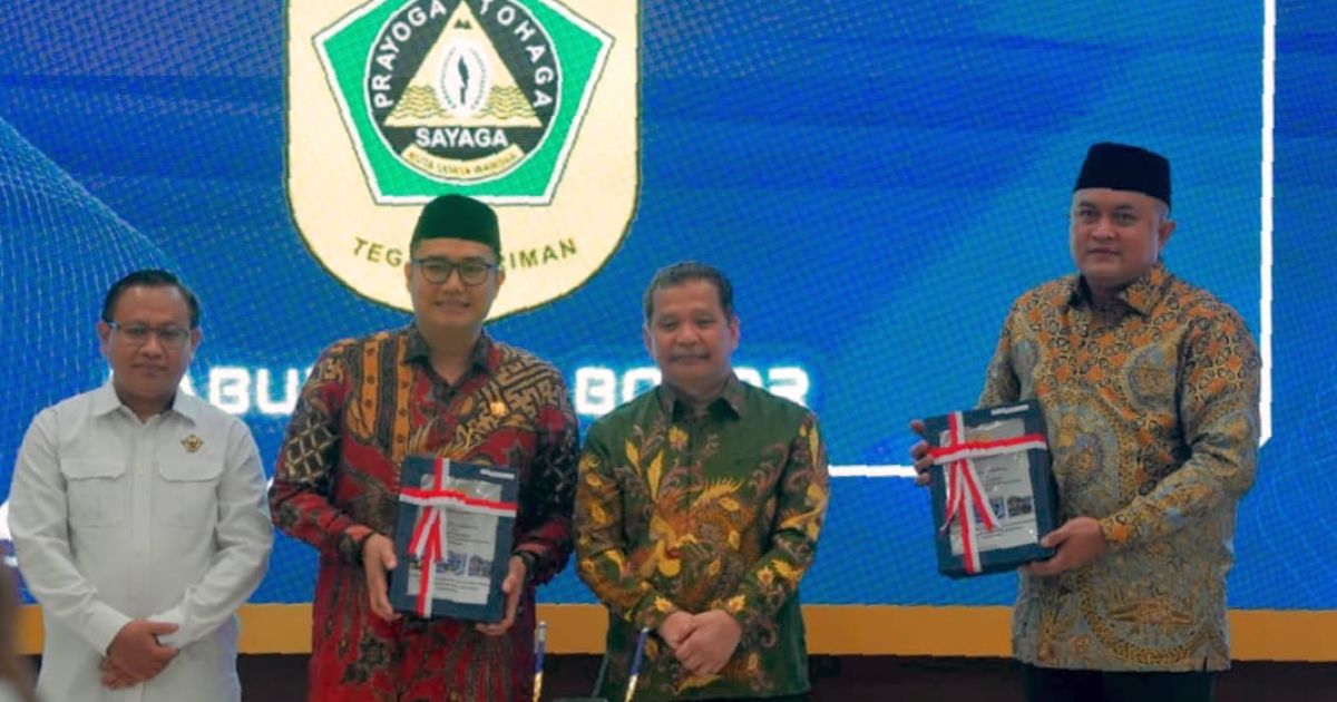 Tata Kelola Menguat, Kabupaten Bogor Sabet WTP dan IGA 2025