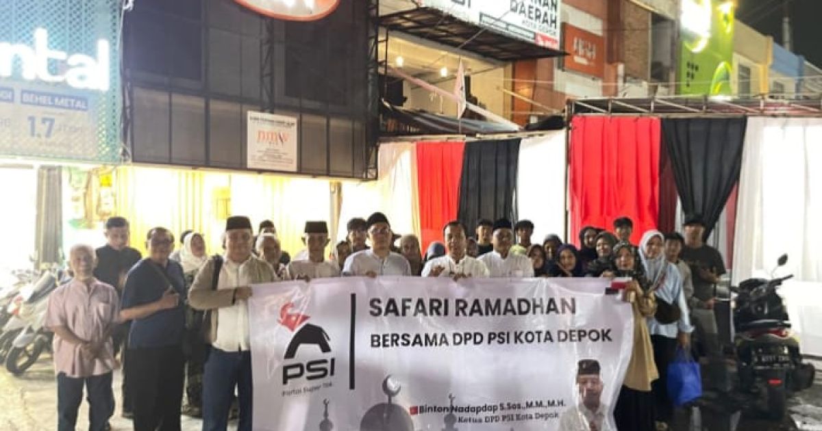 Anggota DPRD Depok Binton Nadapdap memanfaatkan Safari Ramadan 2026 untuk menyerap aspirasi warga dan menegaskan komitmen politik humanis PSI.