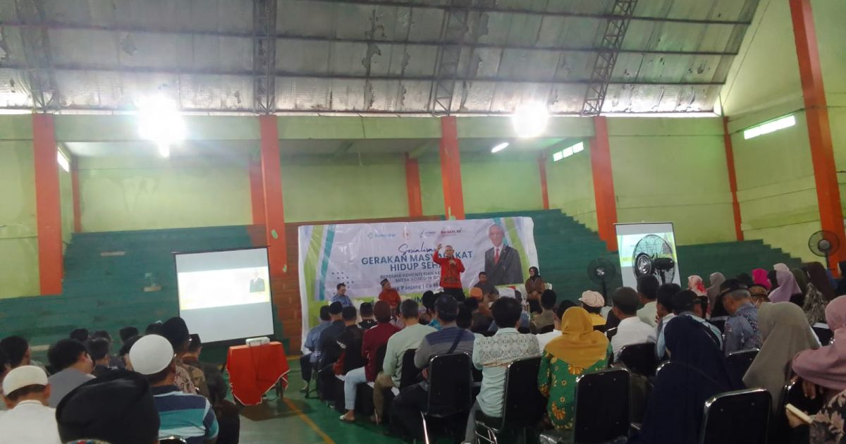 Anggota DPR RI Achmad Ru’yat Ajak Warga Parungpanjang Terapkan Pola Hidup Sehat