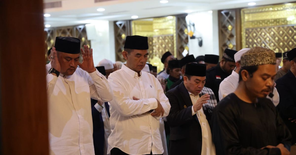Rudy Susmanto I’tikaf Bersama Ulama dan Warga, Bermunajat untuk Kabupaten Bogor