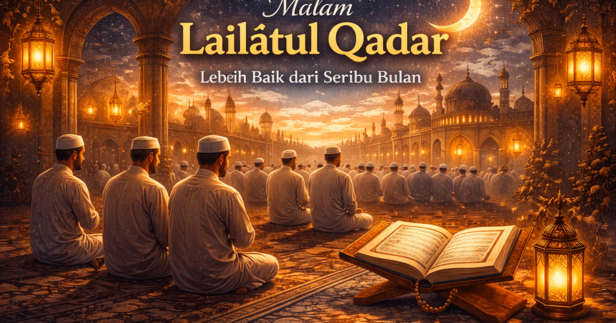 Gambar Ilustrasi : Sepuluh hari terakhir Ramadhan merupakan waktu yang sangat istimewa bagi umat Islam karena terdapat malam Lailatul Qadar yang lebih baik dari seribu bulan