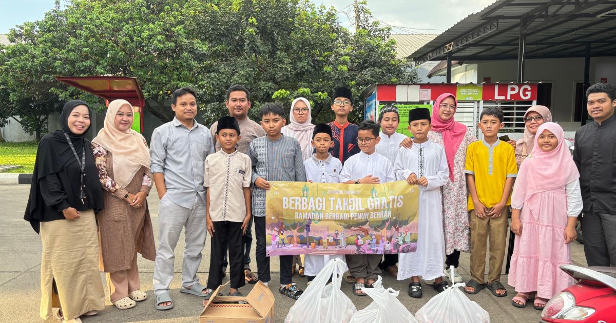 Ramadan Berkah, SDN Ciriung 02 Gelar Buka Bersama dan Aksi Sosial