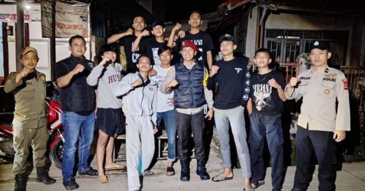 Kapolsek Nanggung AKP Ucup Supriatna memperkuat kamtibmas melalui patroli KRYD dan pendekatan humanis kepada masyarakat.