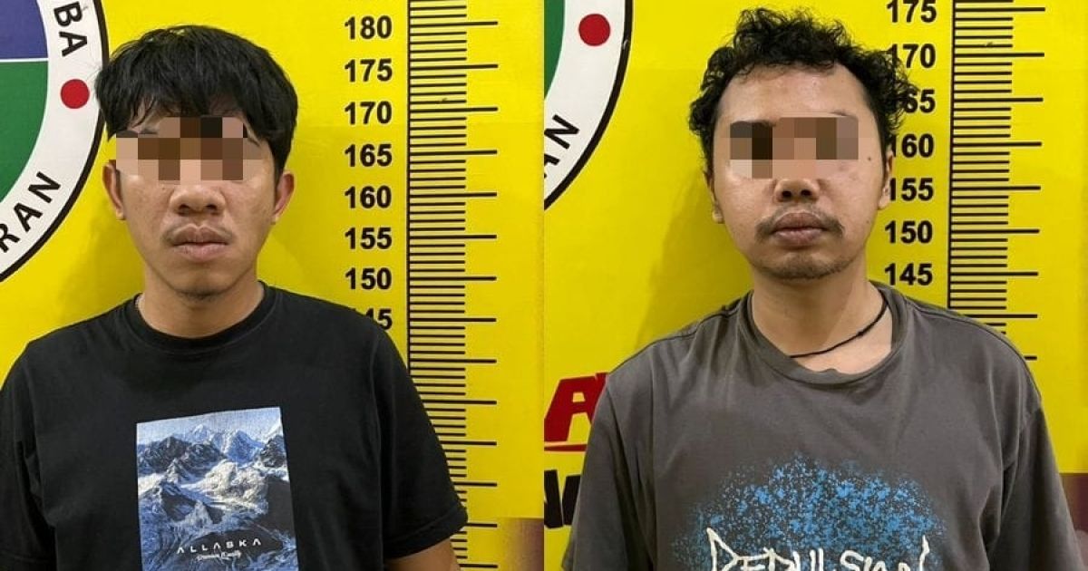 Polres Pesawaran Amankan Dua Terduga Pelaku Narkotika, Sita Ganja 150 Gram