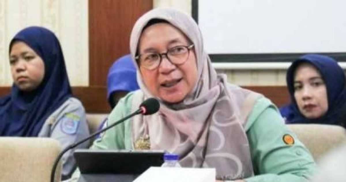 Pelaksana Tugas (Plt) Kepala DLHK Depok, Reni Siti Nuraeni.