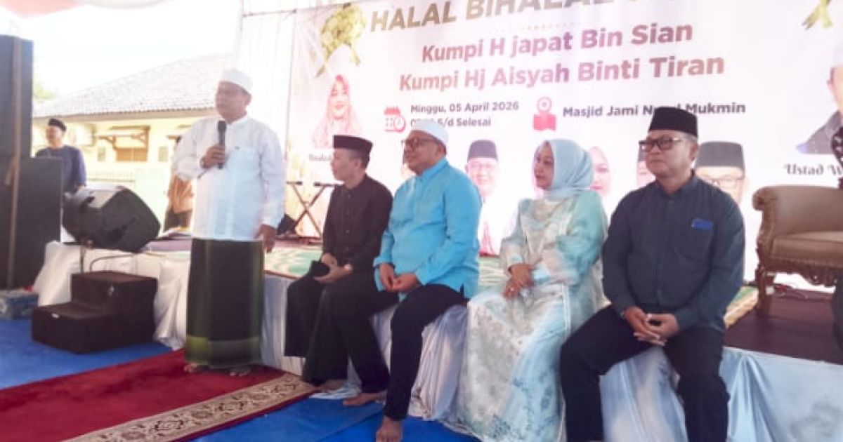 Halal Bihalal dan Haul Kumpi H. Japat dan Hj. Aisyah di Sukmajaya Depok berlangsung semarak, dihadiri tokoh masyarakat, legislator, dan keluarga besar dalam suasana penuh kebersamaan.