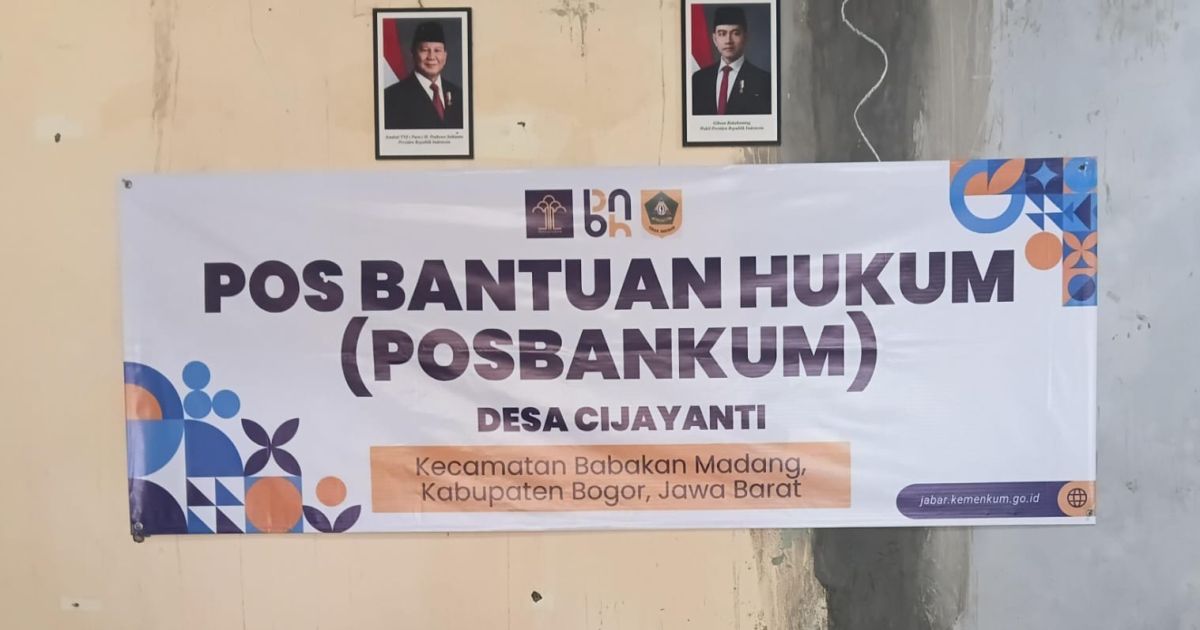 Posbakum Desa Jadi Harapan Warga: Akses Hukum Gratis dan Solusi Tanpa Pengadilan