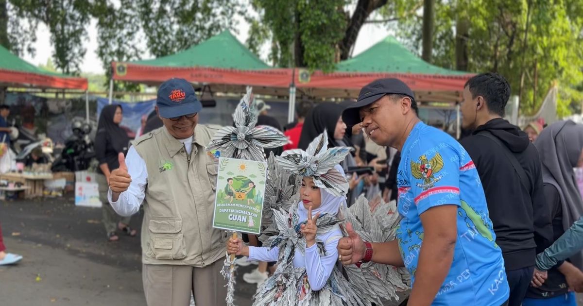 Edukasi Lingkungan Meriahkan CFD Cibinong, Warga Diajak Kelola Sampah dari Rumah