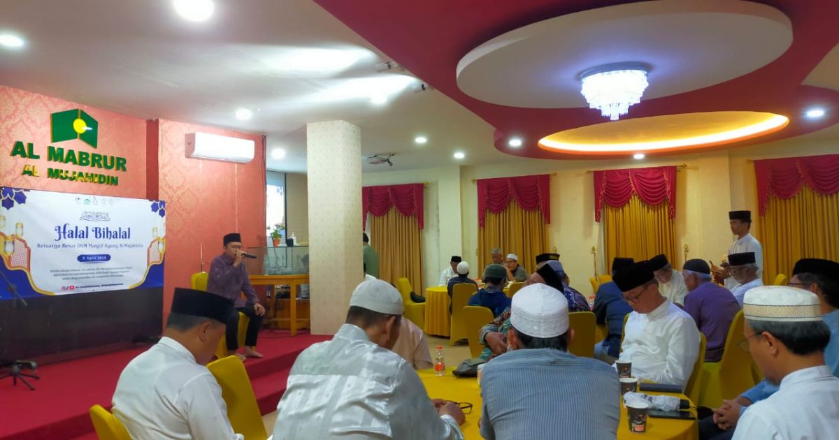 Halal Bihalal DKM Masjid Al Mujahidin Pamulang, Perkuat Silaturahmi dan Ukhuwah Umat