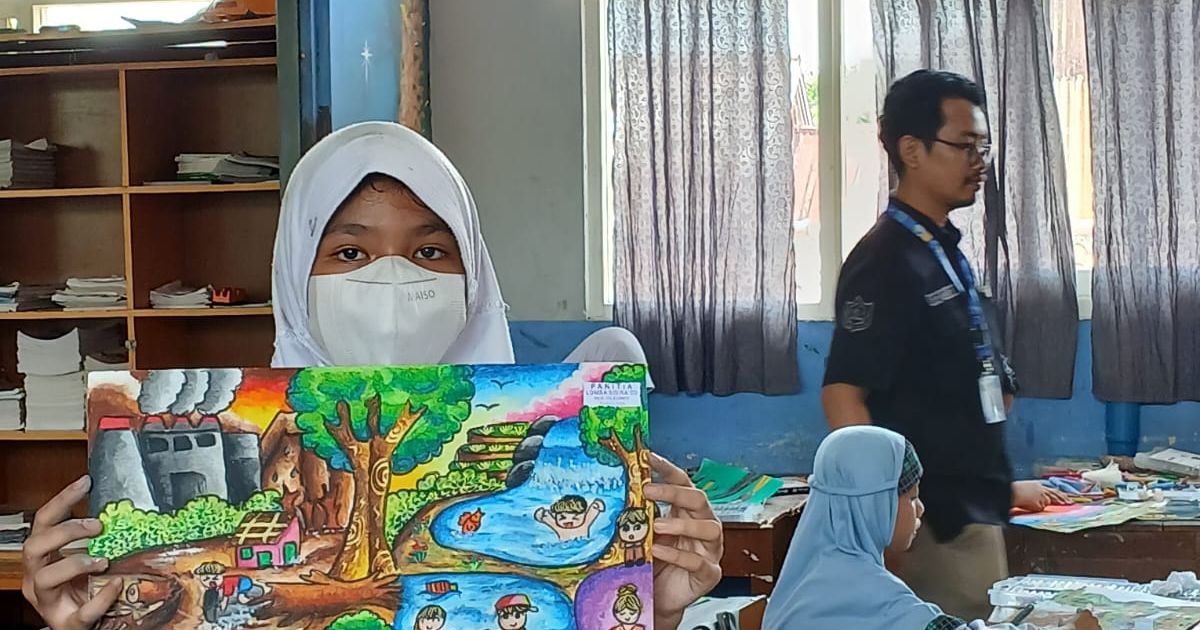 SDN Cipeucang 02 Kembali Ukir Prestasi Lewat Lomba Gambar Bercerita