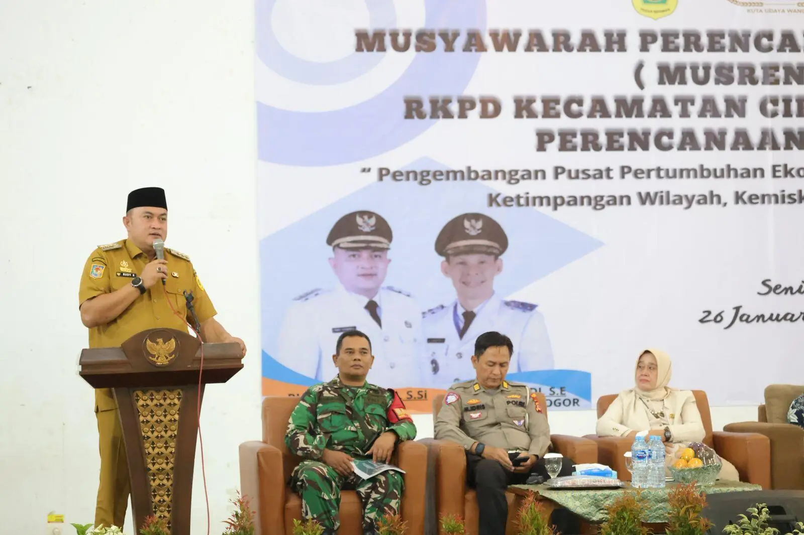Bupati Bogor Tegaskan Cibinong Jadi Titik Awal Penguatan Pembangunan Daerah