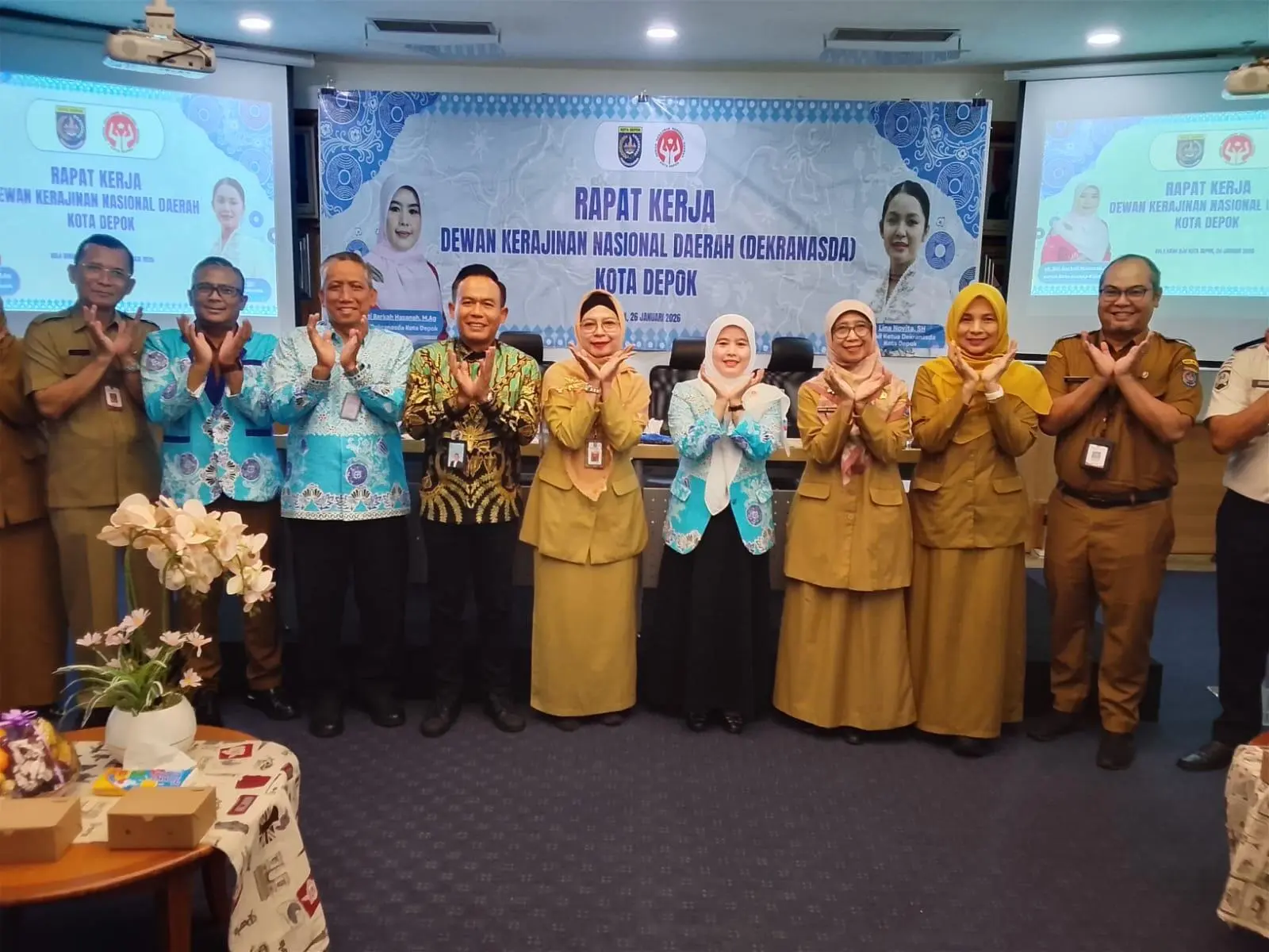 Raker Dekranasda Depok 2026 Dorong IKM Naik Kelas dan Cinta Produk Lokal