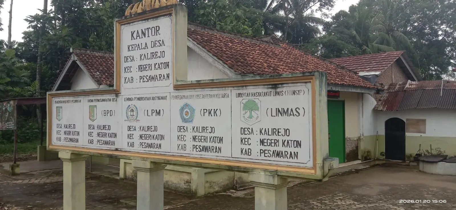 Dugaan Mark Up Dana Desa Kalirejo Pesawaran, Warga Soroti Minimnya Transparansi APBDes