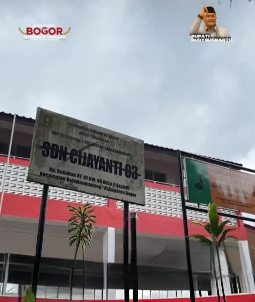 SDN Cijayanti 03 Tampil Lebih Representatif, Pemkab Bogor Bangun Tiga RKB dan Ruang UKS
