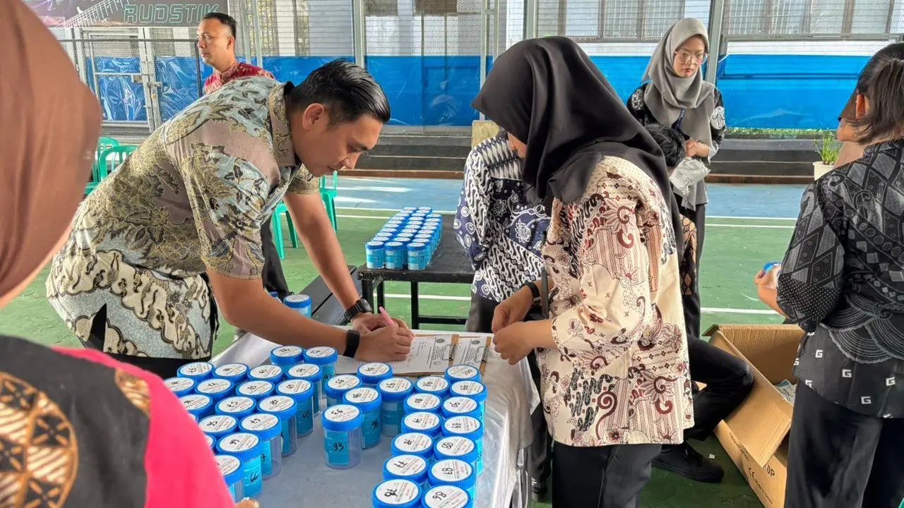 Rutan Kelas I Depok Gelar Tes Urine, Seluruh Pegawai dan Warga Binaan Negatif Narkoba