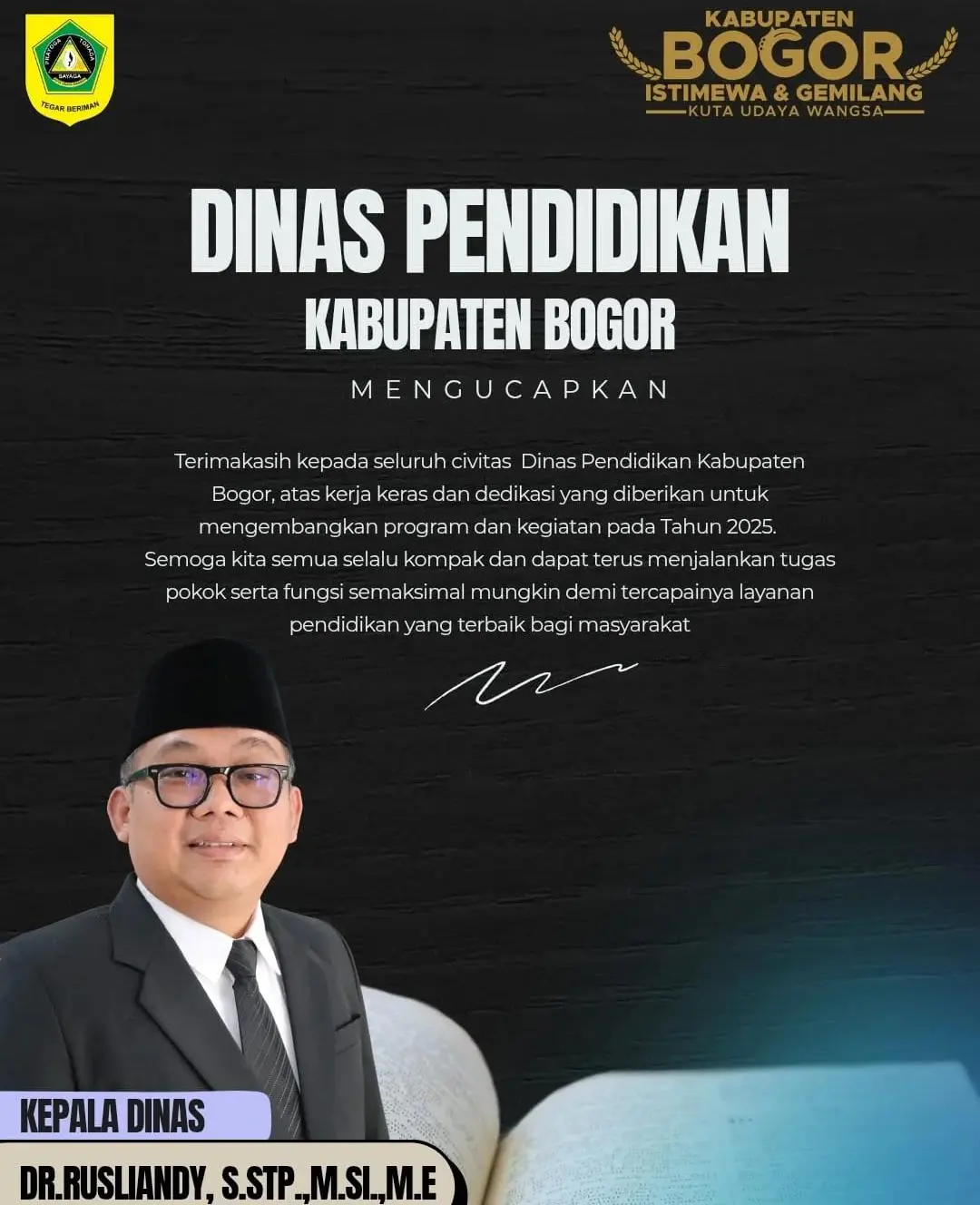 Disdik Bogor Dorong Peningkatan Layanan Pendidikan di 2026