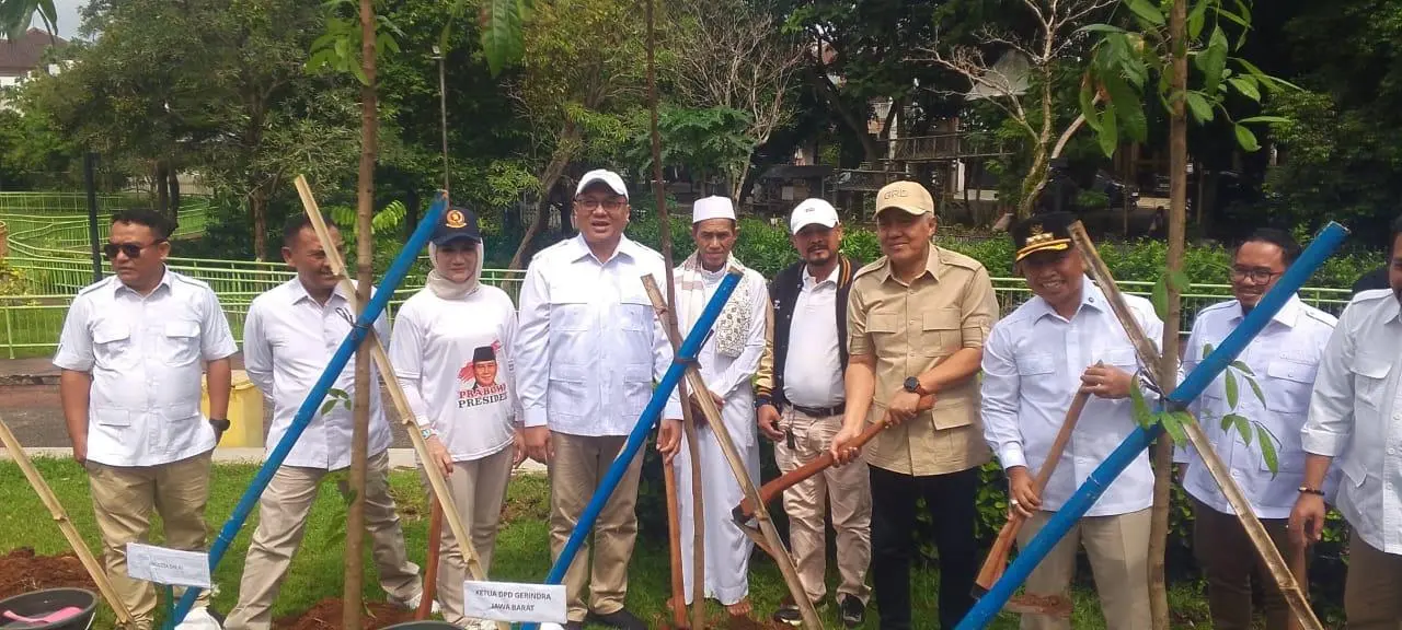 Gerindra Jadikan Depok Pilar Penghijauan, Targetkan 15 Kursi DPRD di 2029
