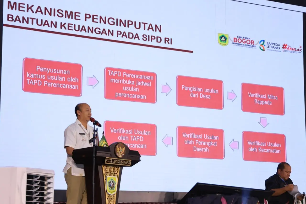 Pemkab Bogor Tegaskan Bantuan Keuangan Desa Harus Transparan dan Akuntabel