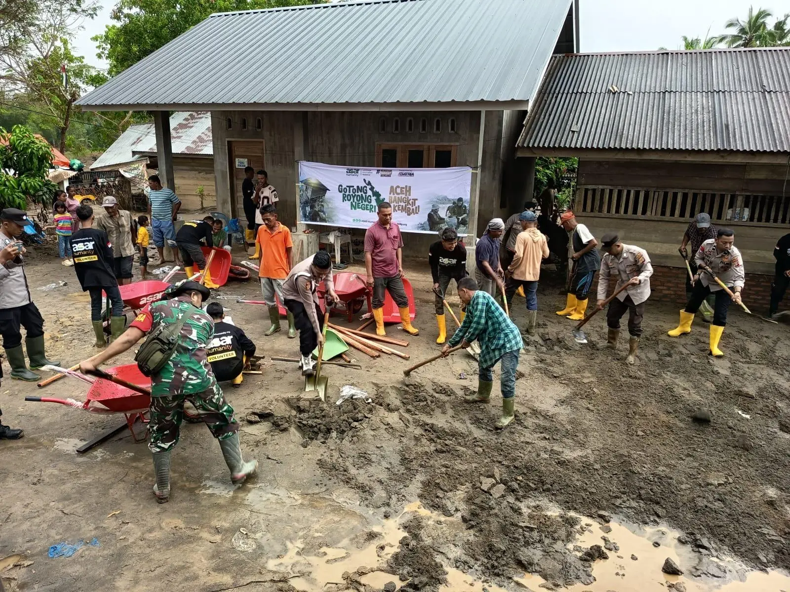 ASAR Humanity Mulai Program “Gotong Royong Negeri”, Sepuluh Desa di Aceh Jadi Titik Awal Pemulihan