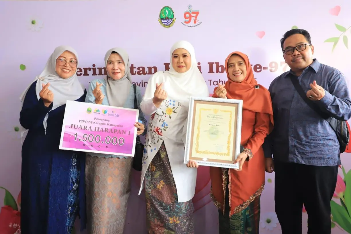 Kabupaten Bogor Raih Juara Harapan I P2WKSS Jabar 2025, Dinilai Paling Inovatif