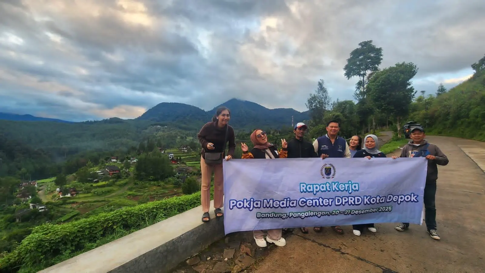 Raker Perdana Media Center DPRD Depok Era Supian–Chandra Bahas BPJS dan Ekonomi Media