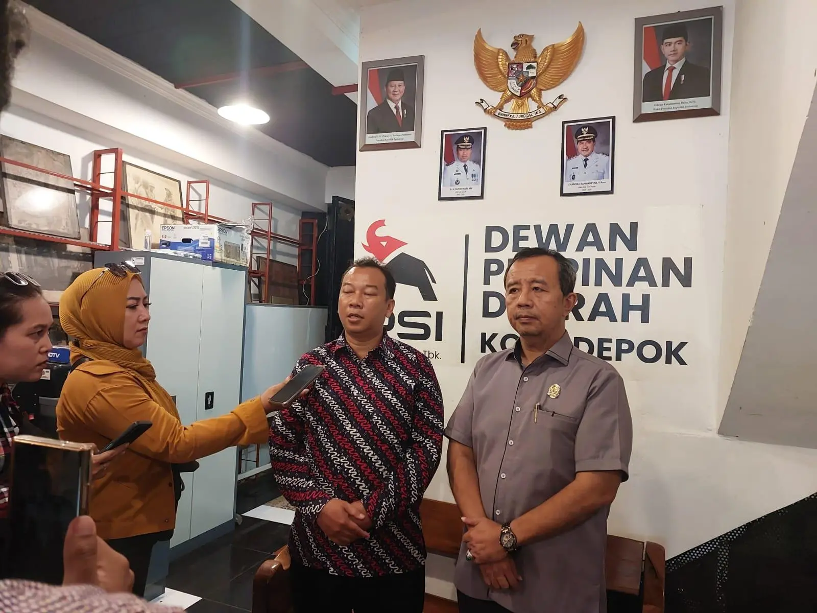 Ketua KPU Depok Sambangi DPD PSI, Perbarui Data Menuju Pemilu 2029