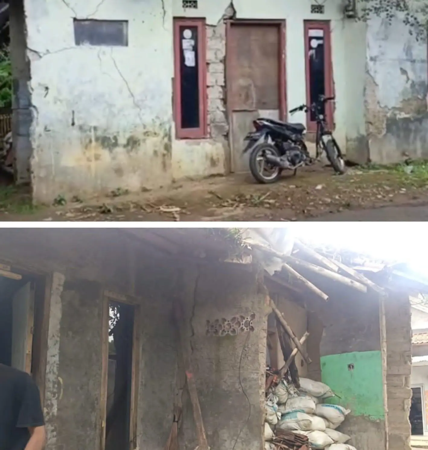 Empat Tahun Pascagempa Sukajaya, Rumah Janda Beranak Empat Masih Tak Layak Huni