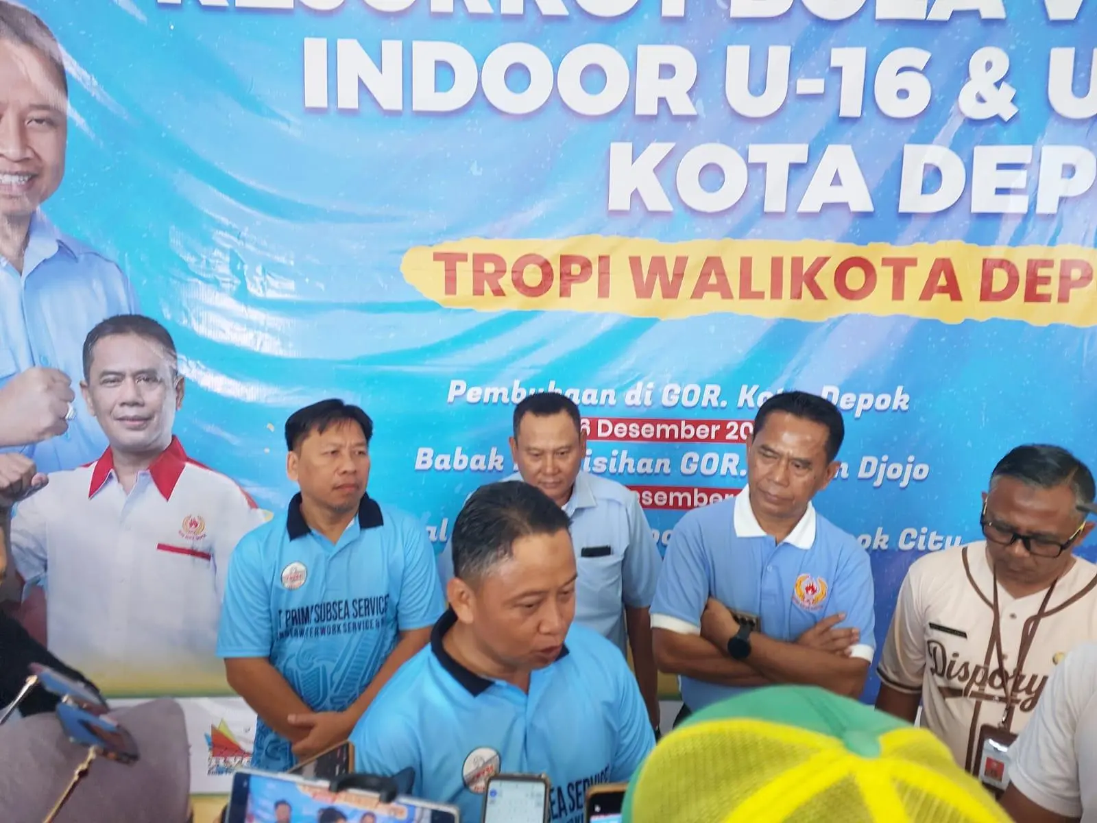 Walikota Depok Buka Kejurkot Voli Indoor U-16 & U-18, Fokus Cetak Atlet Masa Depan