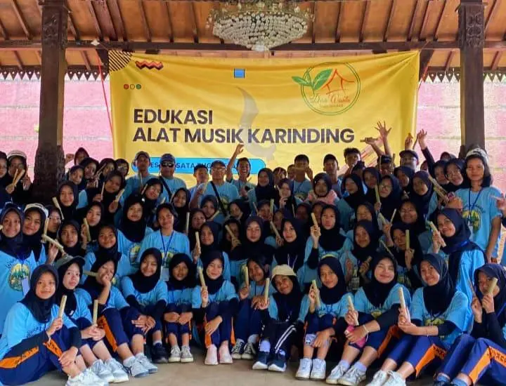 Belajar Budaya Sunda di Desa Wisata, Siswa SMP Negeri 2 Sukaraja Ikuti Edukasi Wisata