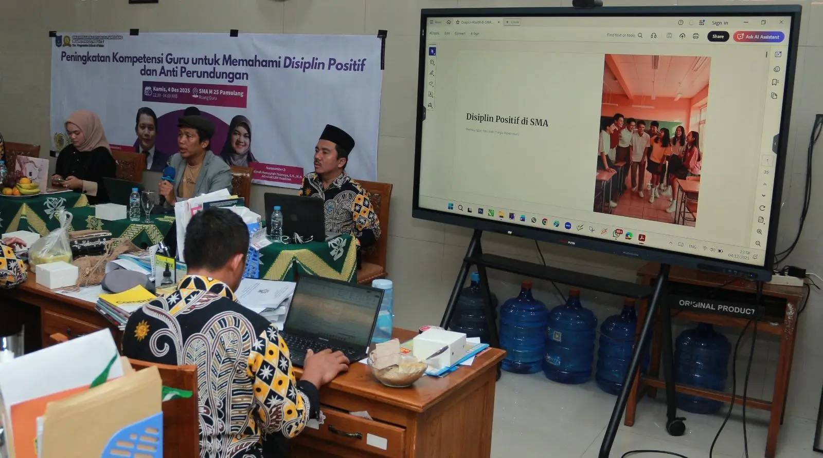 SMA Muhammadiyah 25 Pamulang Gandeng LBH Keadilan dan PDM Tangsel untuk Perkuat Disiplin Positif dan Anti-Perundungan