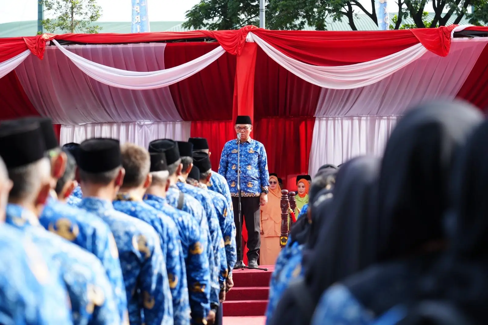 HUT KORPRI ke-54: Sekda Ajat Tekankan Transformasi ASN di Era Baru Birokrasi