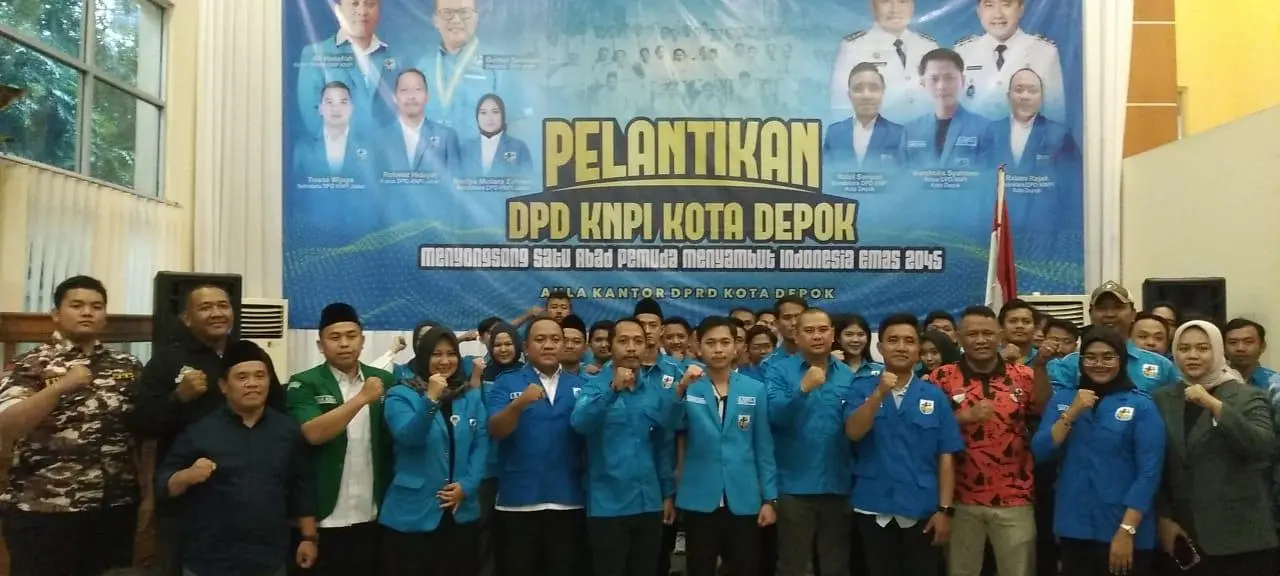 DPD KNPI Kota Depok Resmi Dilantik, Fokus Pendidikan untuk Sambut Indonesia Emas 2045