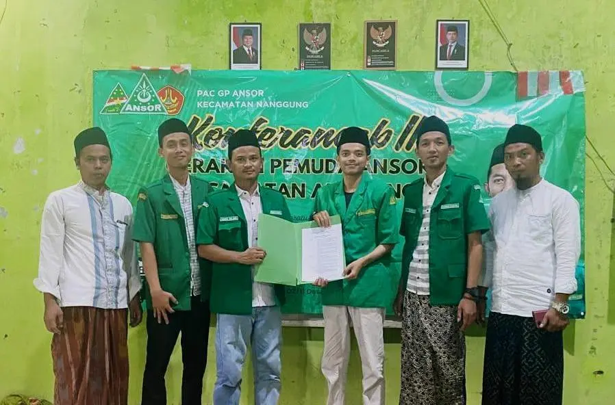 Konferancab III Ansor Nanggung Tegaskan Komitmen Kebangsaan & Keagamaan