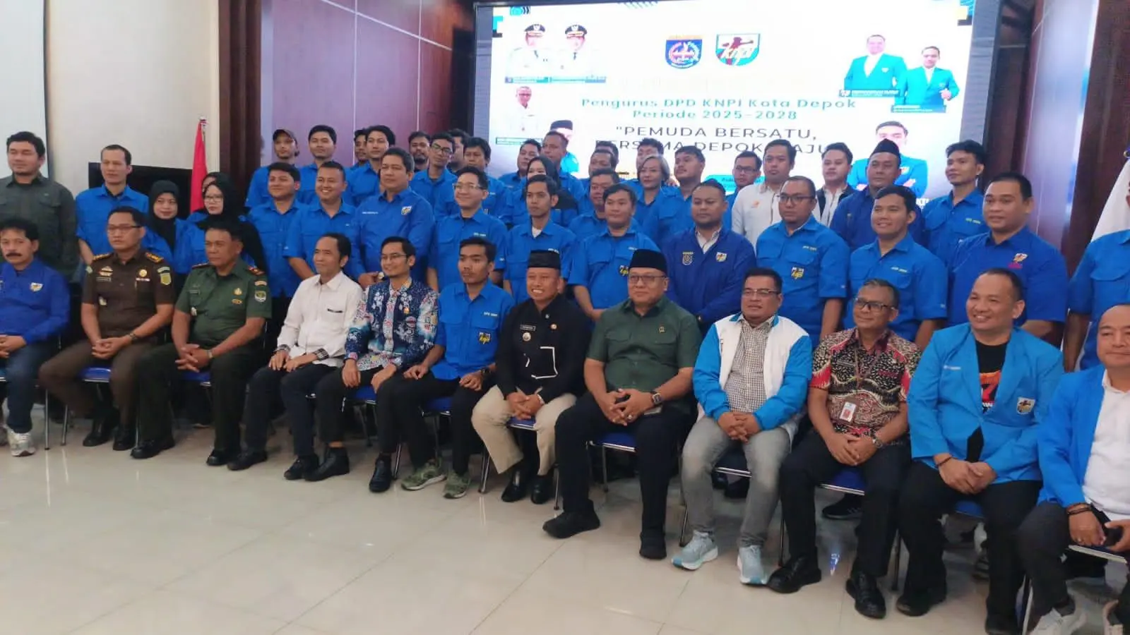 Pemkot Depok Siap Kolaborasi dengan KNPI Wujudkan Indonesia Emas 2045