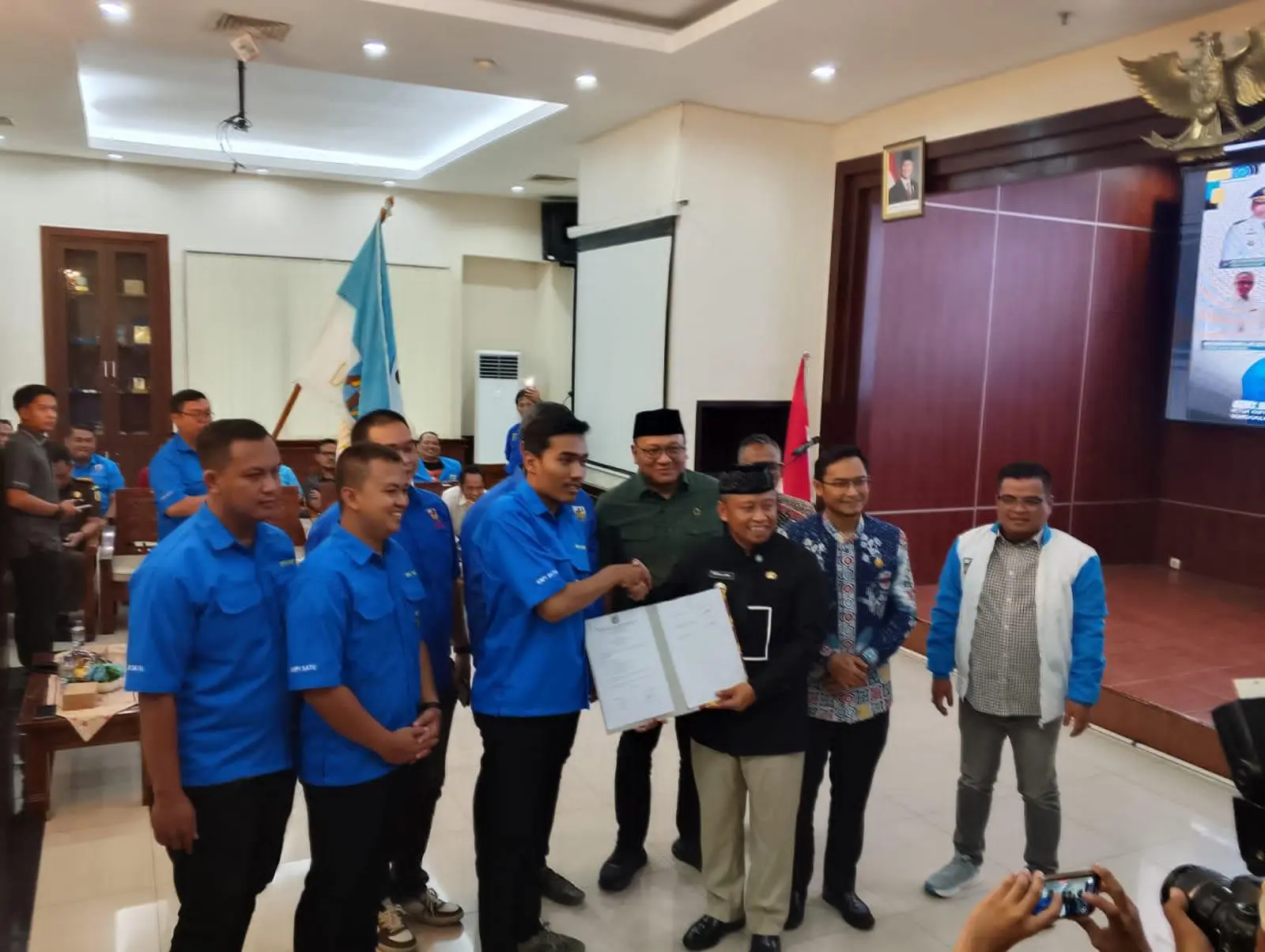 Tommy Wibawa Mukti Nahkodai KNPI Depok, Siap Kolaborasi Kawal Program Pemkot