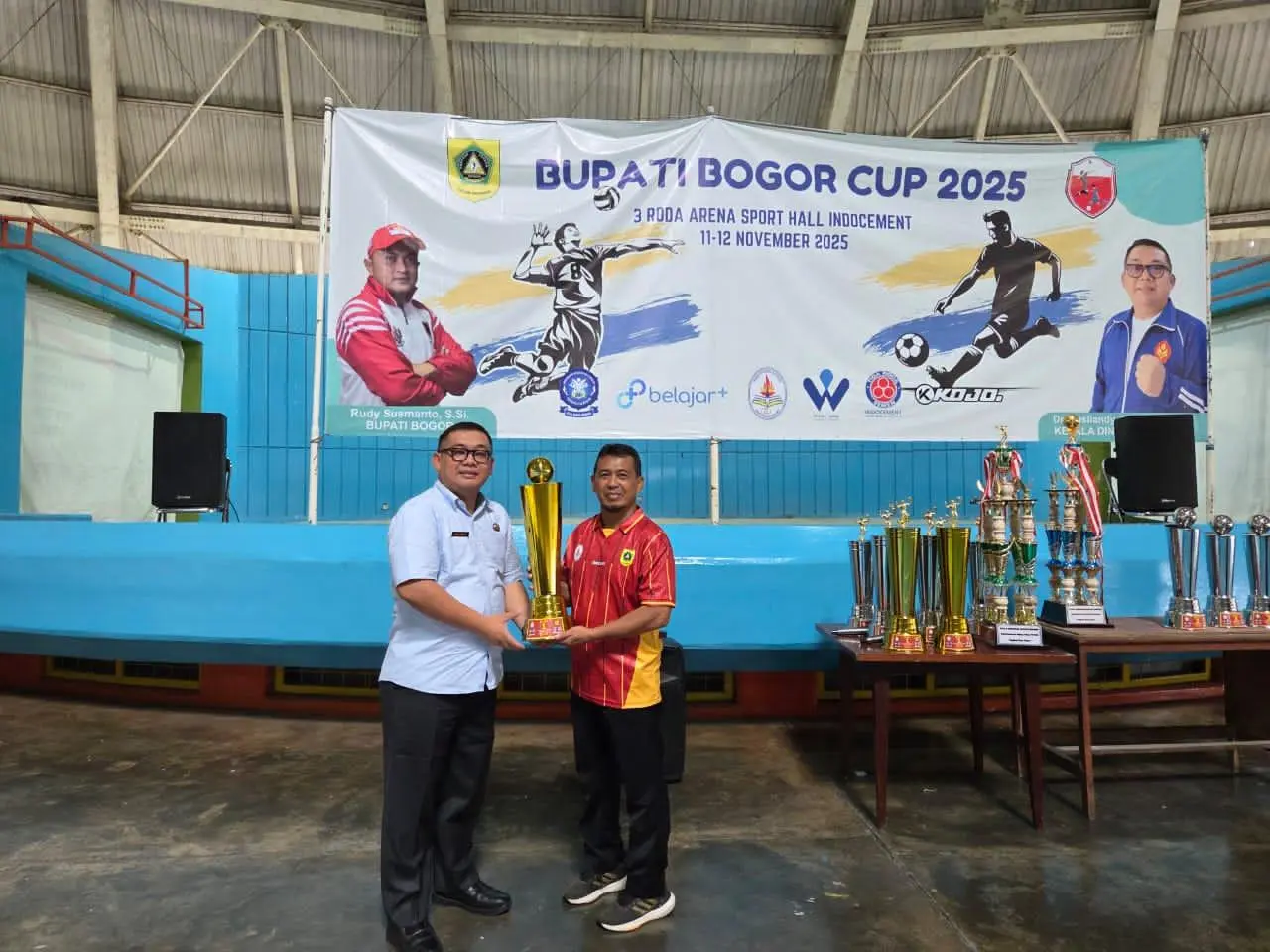 Bupati Cup 2025 Sukses Digelar, Dr.Rusliandy: Ajang Prestasi dan Pembinaan Atlet Muda Kabupaten Bogor