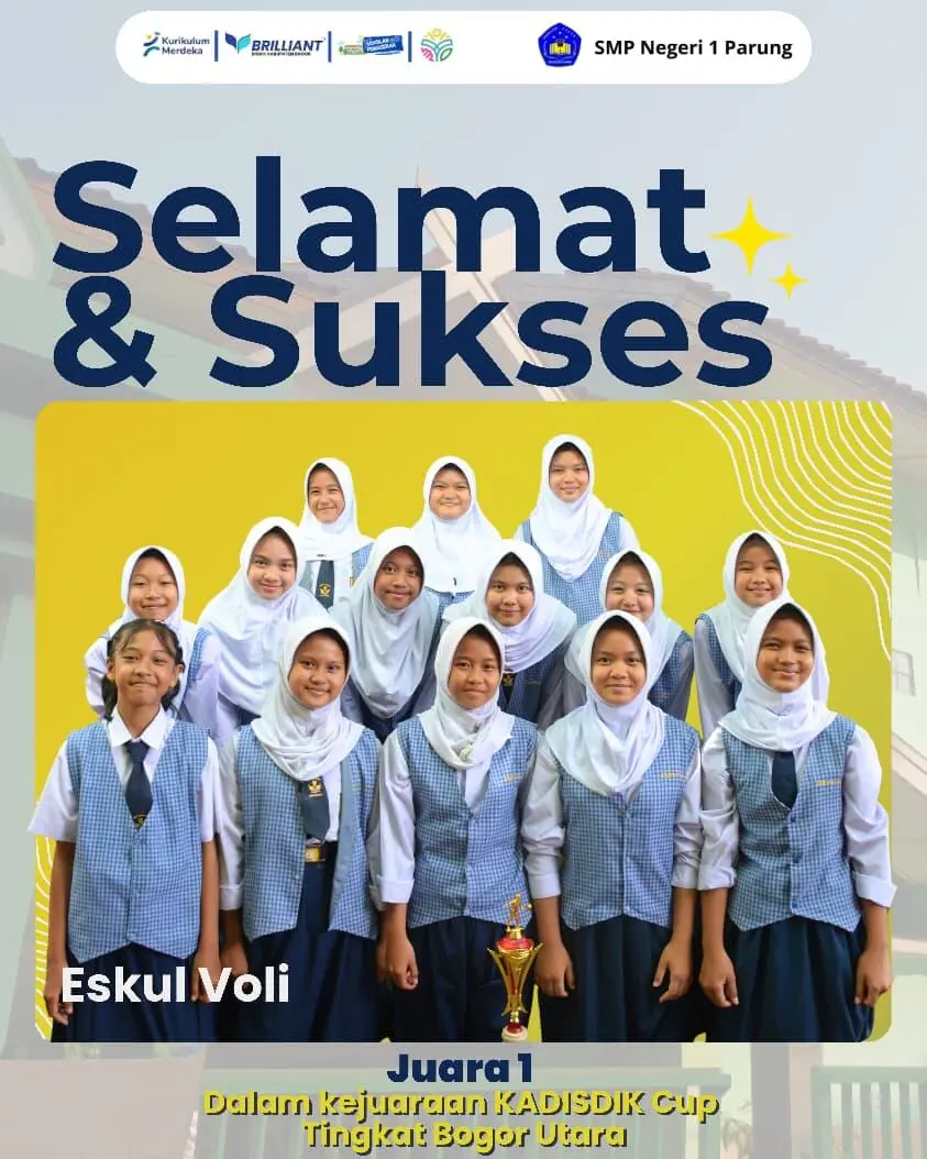 SMP Negeri 1 Parung Sabet Juara Kadisdik Cup dan Ukir Prestasi Nasional di Pencak Silat BNN Cup 6