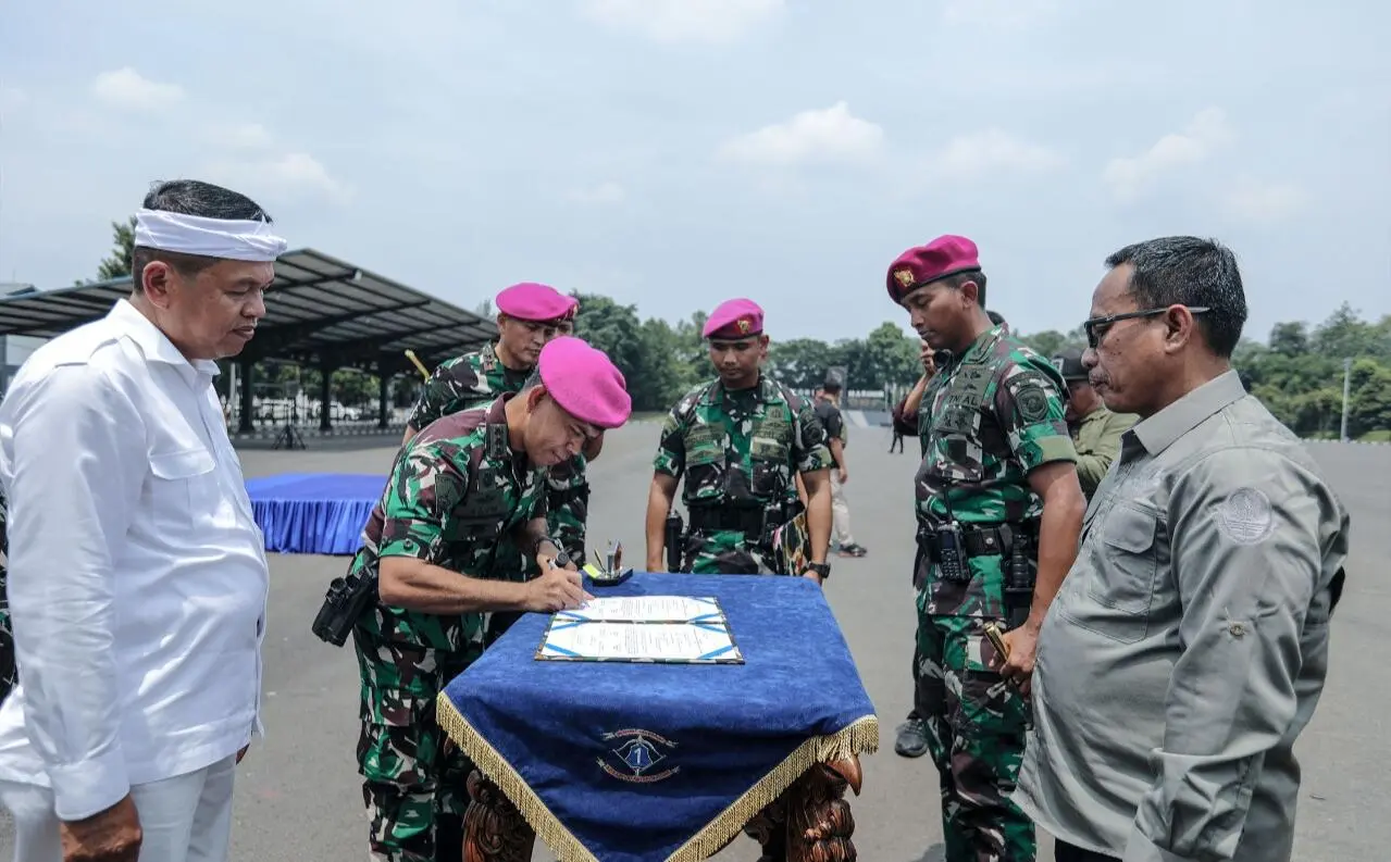 Jabar Istimewa! Dedi Mulyadi Buka Pendidikan Karakter Gapura Panca Waluya di Mako Marinir Cilandak