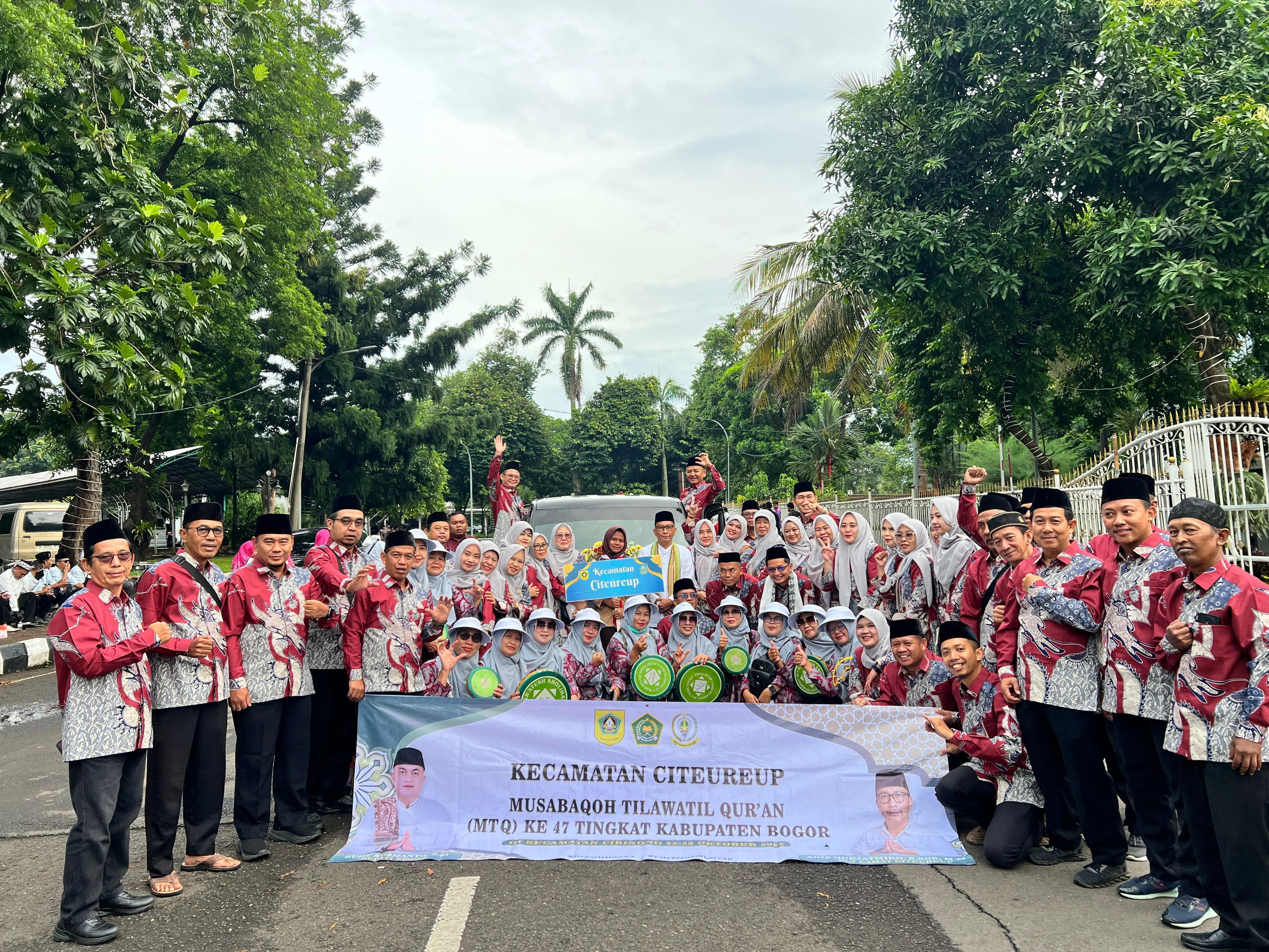 MTQ ke-47 Kabupaten Bogor Meriah, Kecamatan Citeureup Tampil Penuh Warna