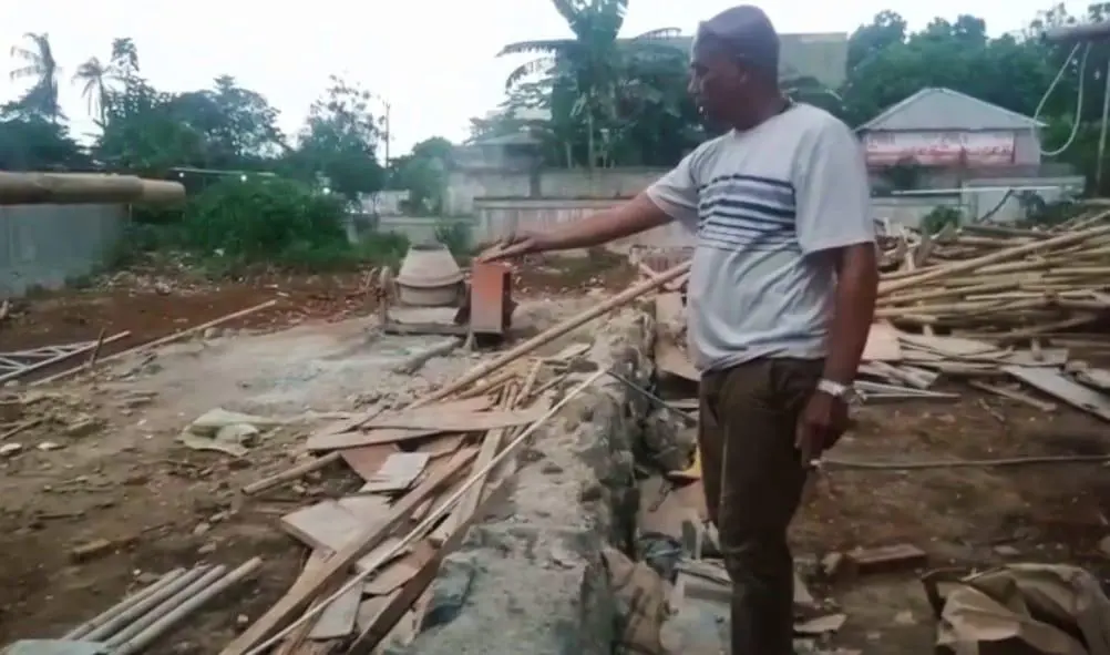 Proyek Rp9,9 Miliar di Tajurhalang Diperiksa, Mortar TPT Dianggap Tidak Sesuai SNI