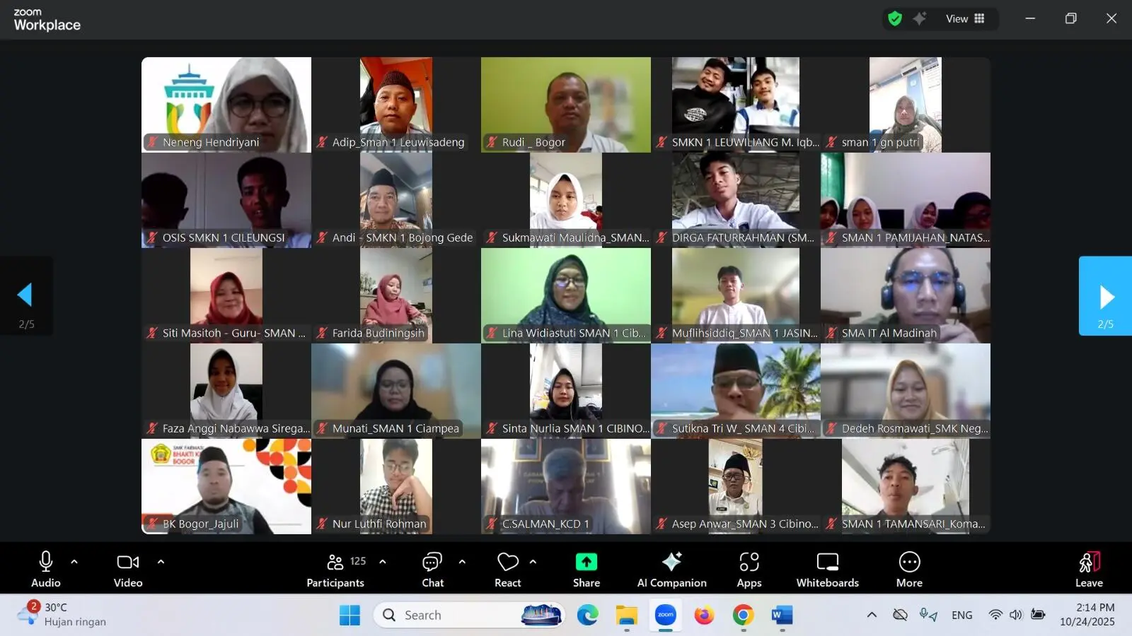 Ratusan Sekolah Antusias Ikuti Anugrah Jurnalisme Istimewa 2025 PWI Kabupaten Bogor. Momentum Bangkitkan Semangat Literasi