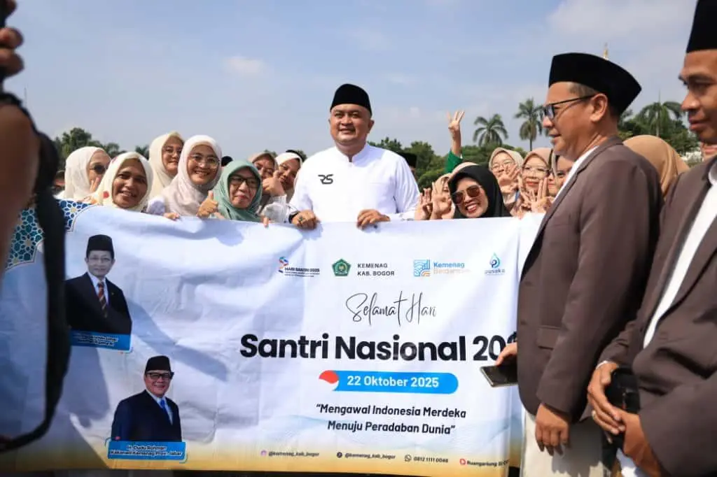 Hari Santri 2025: Bupati Bogor Serukan Santri Berilmu, Berakhlak, Berdaya