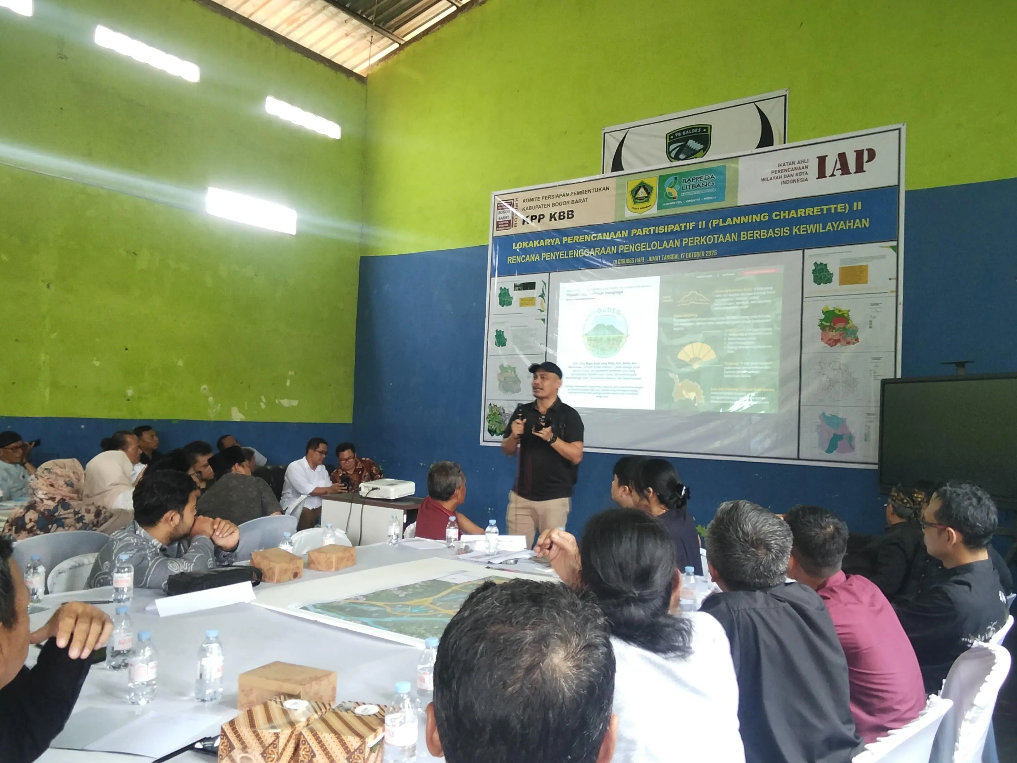 Pemekaran Bogor Barat Makin Dekat, KPP KBB dan IAP Gelar Lokakarya Perencanaan Partisipatif II