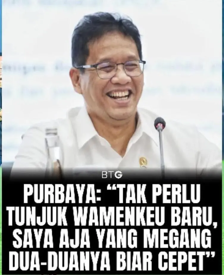 Ali Nasrullah Puji Kepemimpinan Purbaya di Kemenkeu: Cepat, Efektif, dan Pro-Rakyat