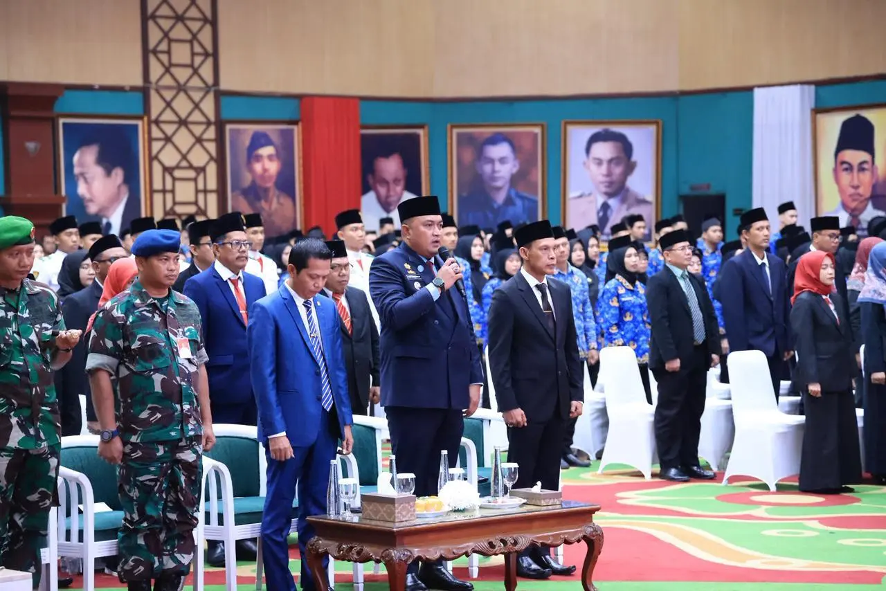 Bupati Bogor Rudy Susmanto Lantik 63 Pejabat dan 247 PPPK, Tegaskan ASN Harus Bekerja dengan Hati
