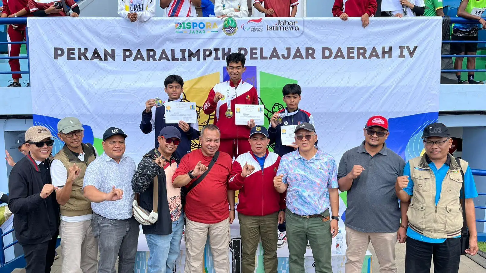 Disdik dan MKKS SMP Kabupaten Bogor Tunjukkan Dukungan Penuh untuk Atlet Disabilitas di Peparpeda Jabar 2025